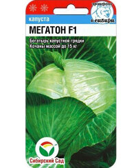 Капуста Мегатон F1 (белокочанная)