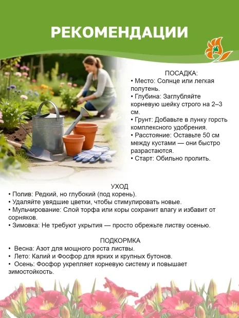 Лилейник Лейси Бебидолл